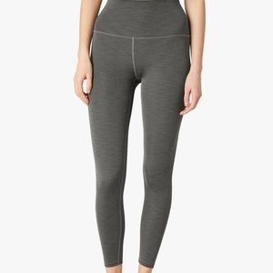 Beyond Yoga Heather Rib High-Waisted Midi Tights - Women's